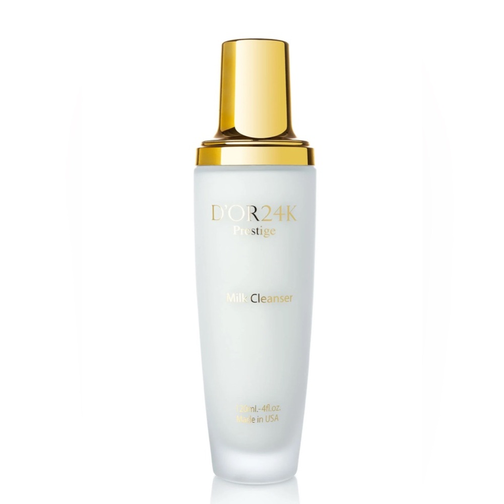 D'OR24K Prestige Exfoliating Milk Cleanser (120 ml/4.0 fl oz) - NIB